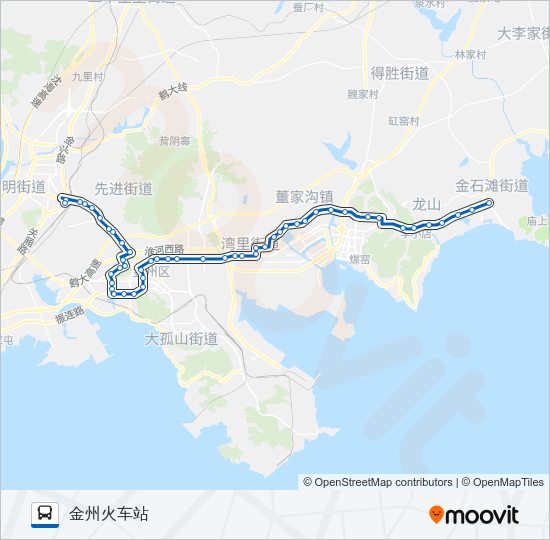公交昌赫803路的线路图