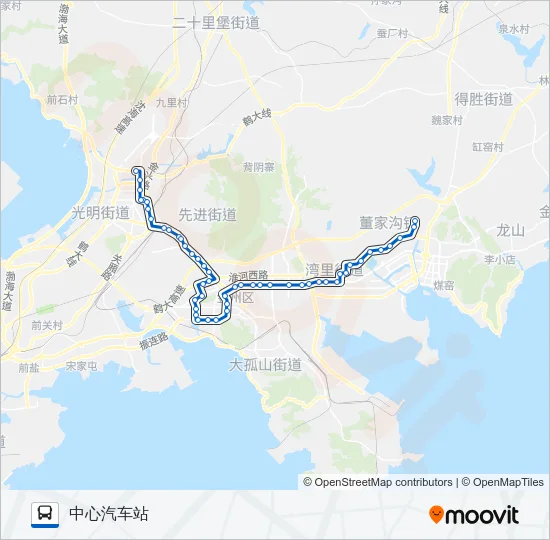 昌赫805路 Bus Line Map