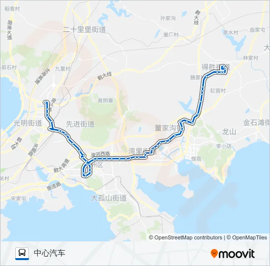 昌赫806路 Bus Line Map