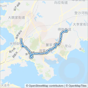 昌赫806路 Bus Line Map