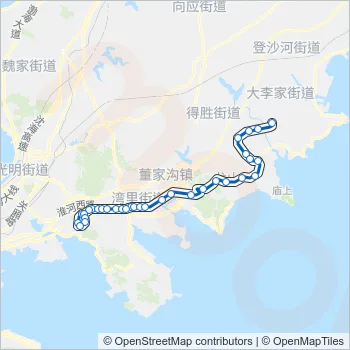昌赫807路 Bus Line Map