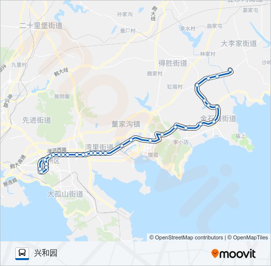 昌赫807路 Bus Line Map