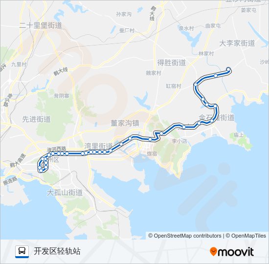 公交昌赫807路的线路图