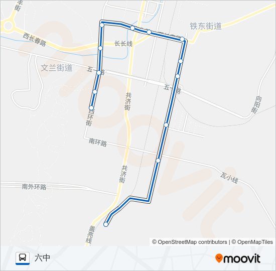 瓦房店11路 bus Line Map