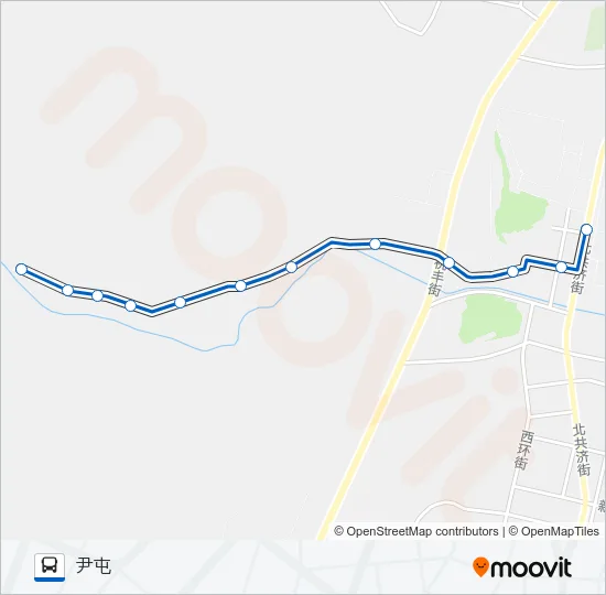 瓦房店12路 Bus Line Map