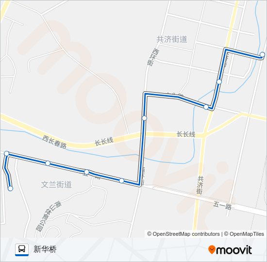 瓦房店13路 bus Line Map
