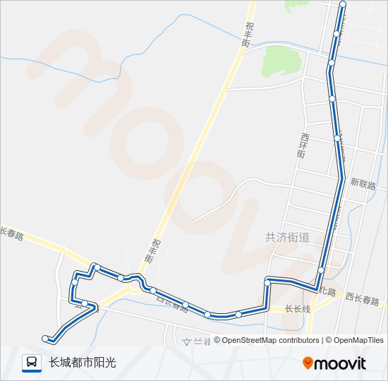 公交瓦房店16路的线路图
