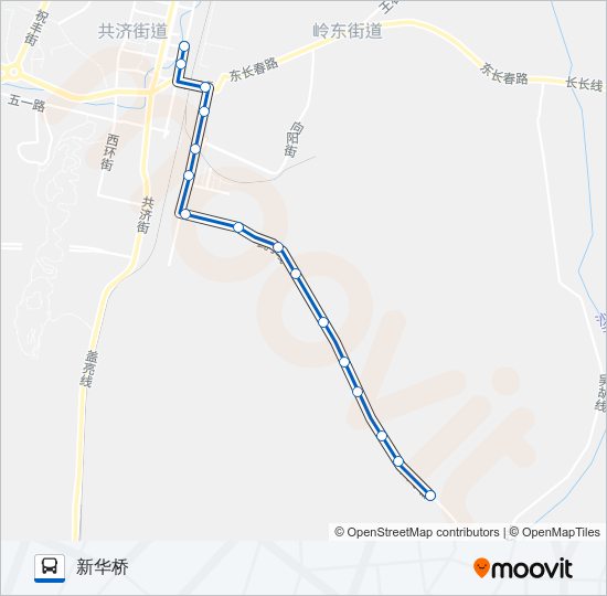 瓦房店20路 bus Line Map