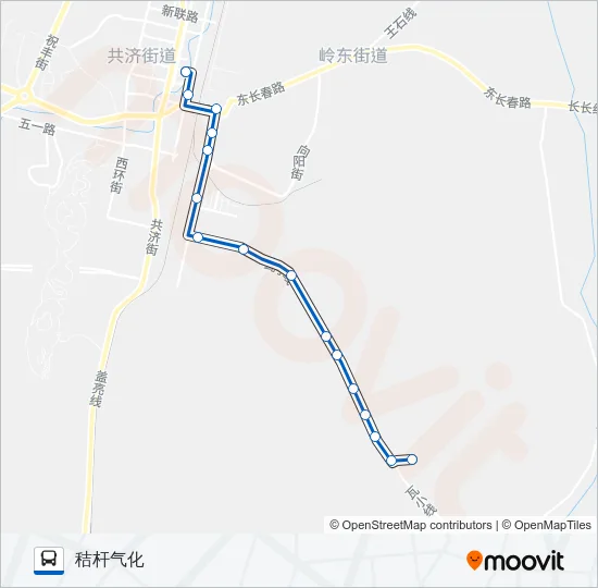 公交瓦房店20路的线路图