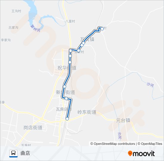 瓦房店25路 bus Line Map