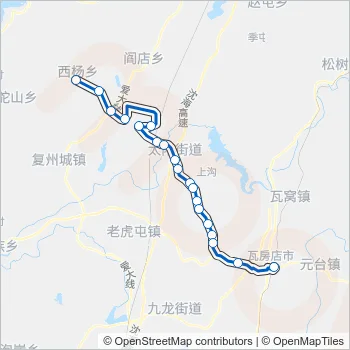 瓦房店26路 Bus Line Map