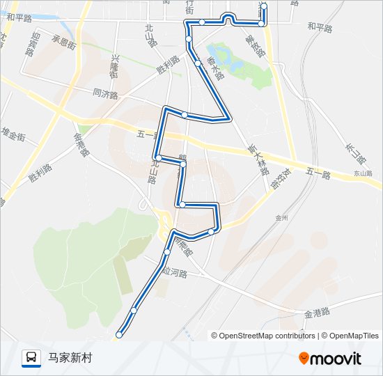 金州806路公交车路线图图片