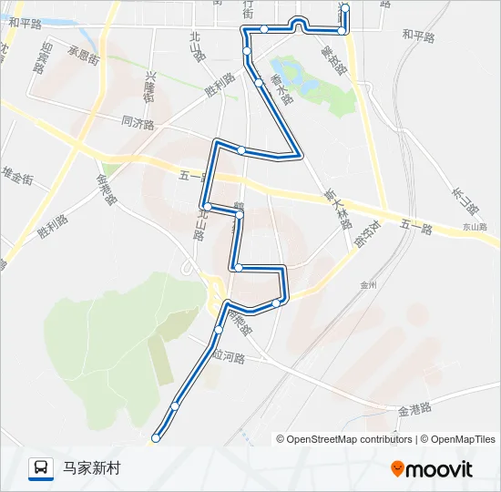 金州101路 Bus Line Map