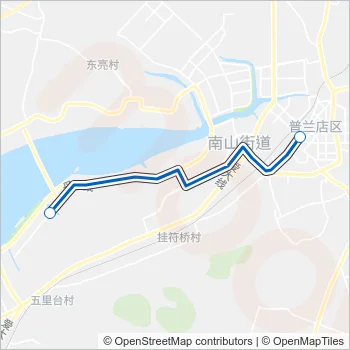 普兰店109路 Bus Line Map