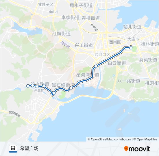406路大站快车 bus Line Map