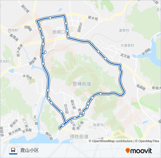 旅顺口31路内环 bus Line Map