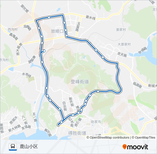 大连31路公交车线路图图片