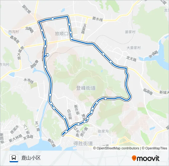 旅顺口31路内环 Bus Line Map