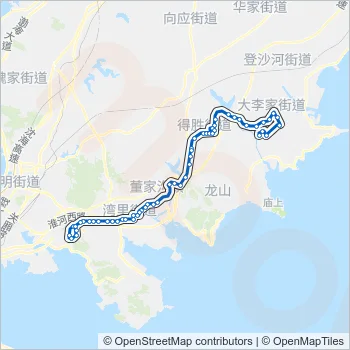 昌赫806路加车 Bus Line Map