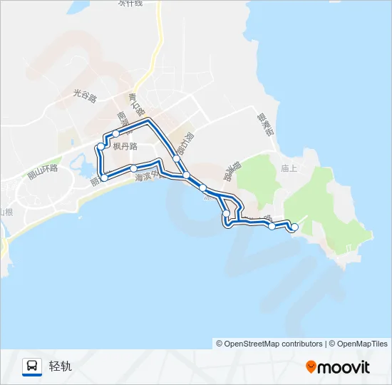 金石旅游观光环线 Bus Line Map
