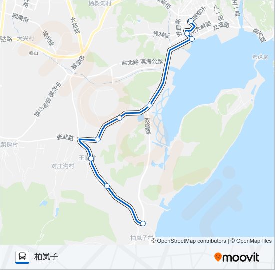 旅顺口14路加车1 Bus Line Map