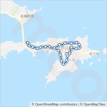 长海小长山环路外环 Bus Line Map