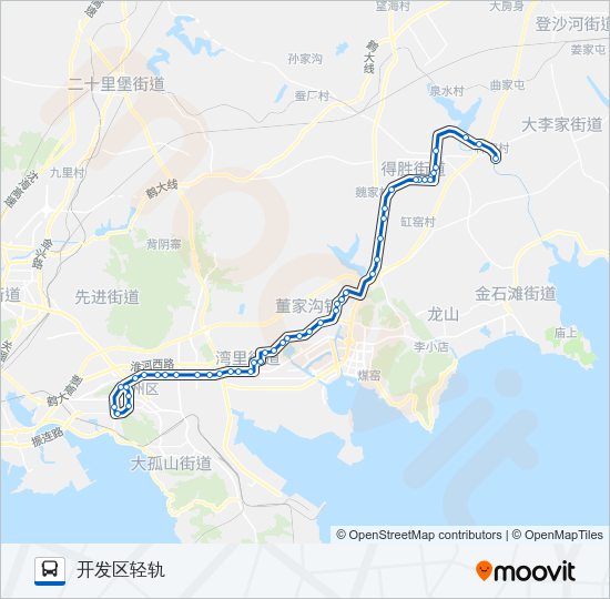 昌赫806路林家加车 Bus Line Map