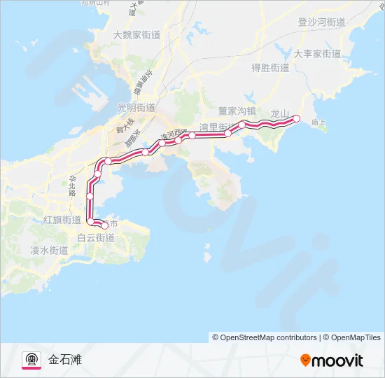 3号线 Metro Line Map