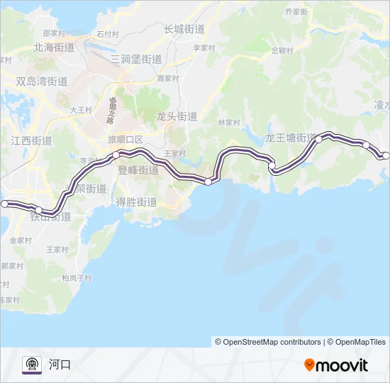 12号线 Metro Line Map