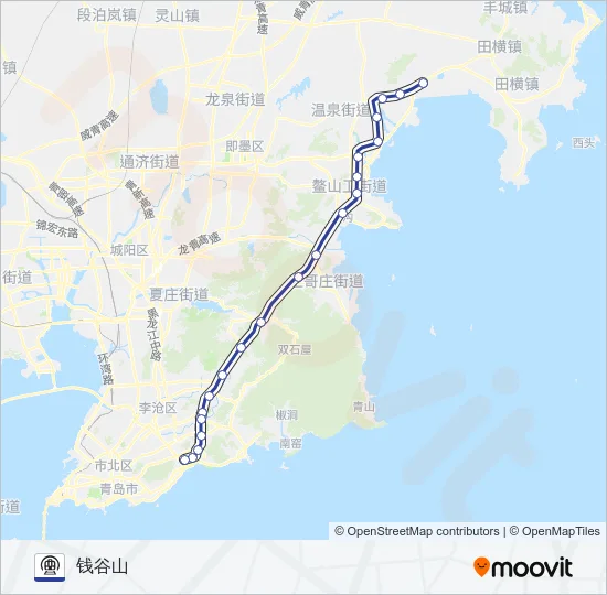 11号线 Metro Line Map
