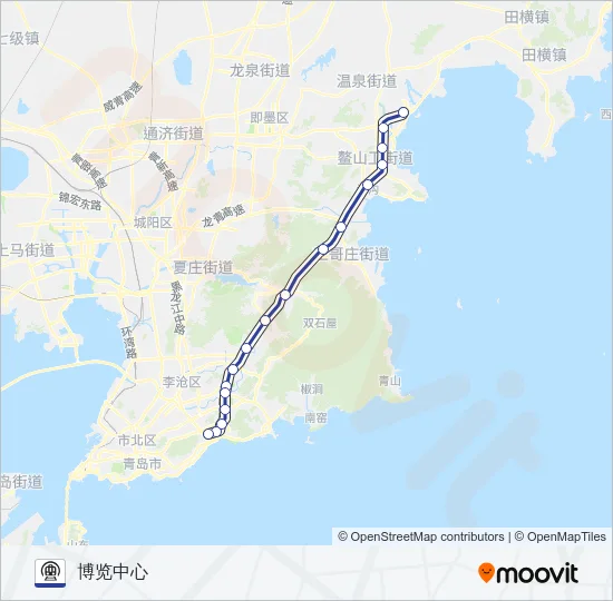 11号线 Metro Line Map