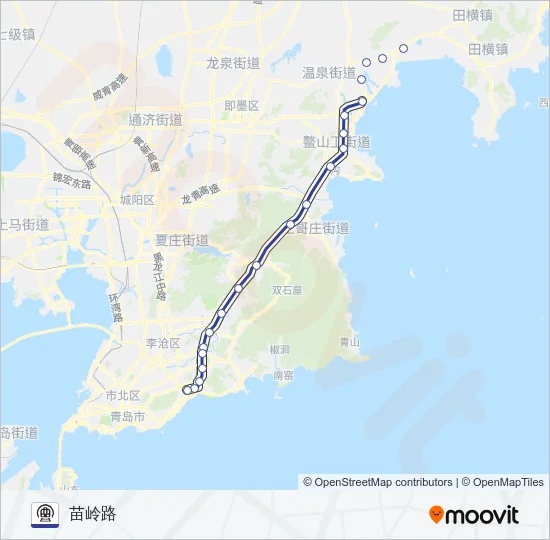 11号线 Metro Line Map