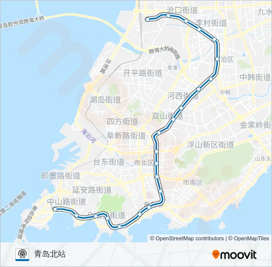 3号线 Metro Line Map