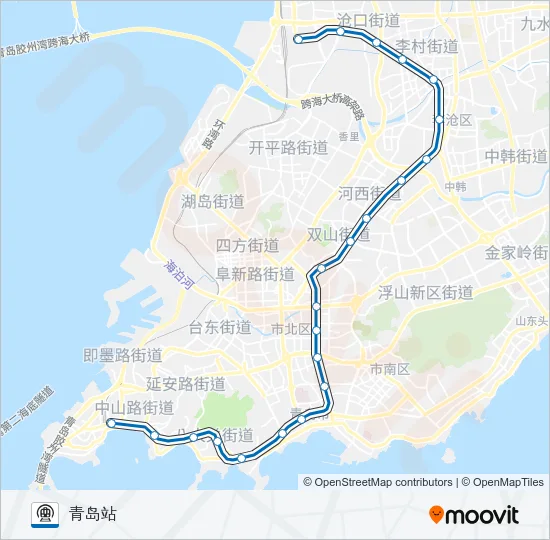 3号线 Metro Line Map