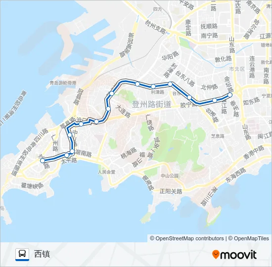 2路 Bus Line Map
