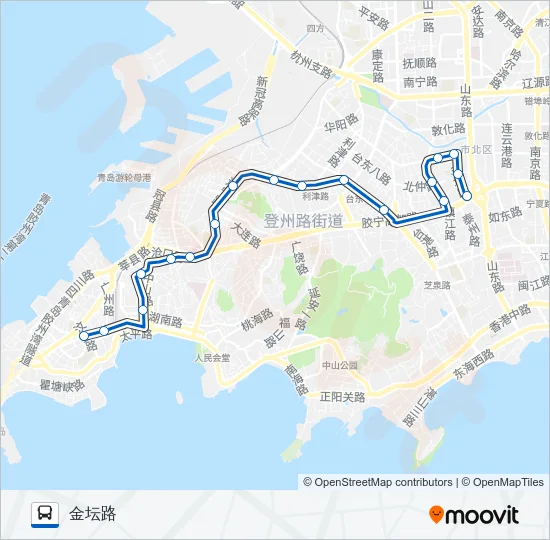 2路 Bus Line Map