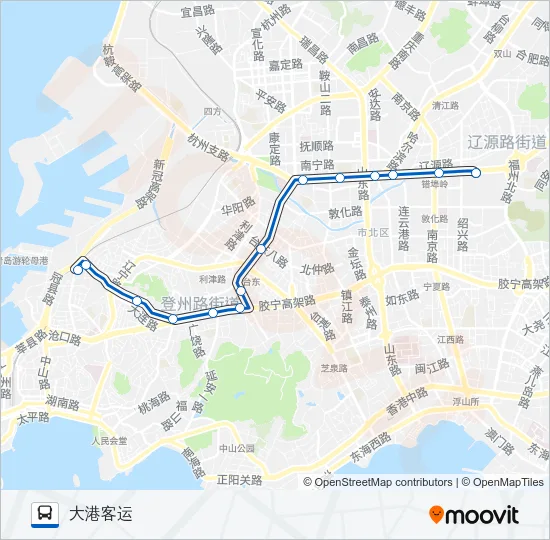 4路 Bus Line Map