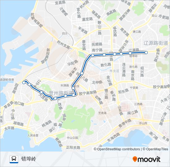 4路 Bus Line Map