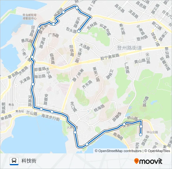 6路 Bus Line Map