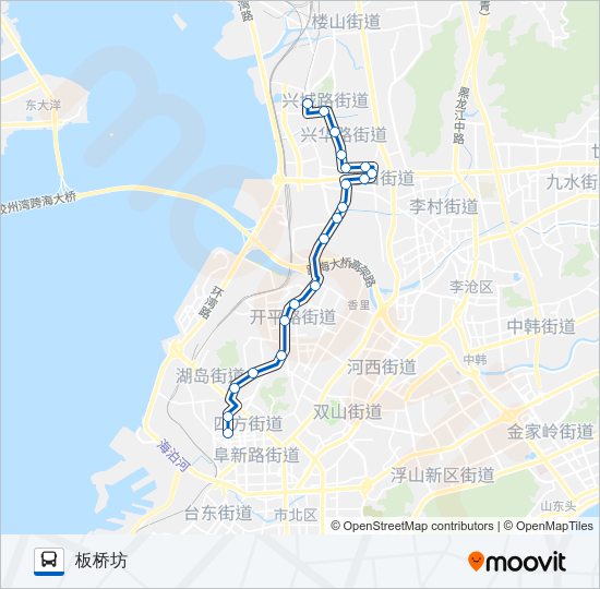 7路 Bus Line Map