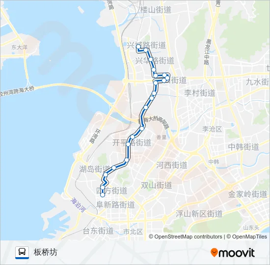 7路 Bus Line Map
