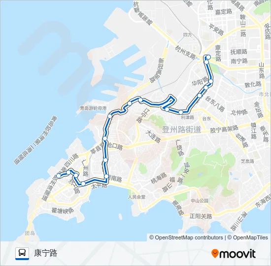 8路 Bus Line Map