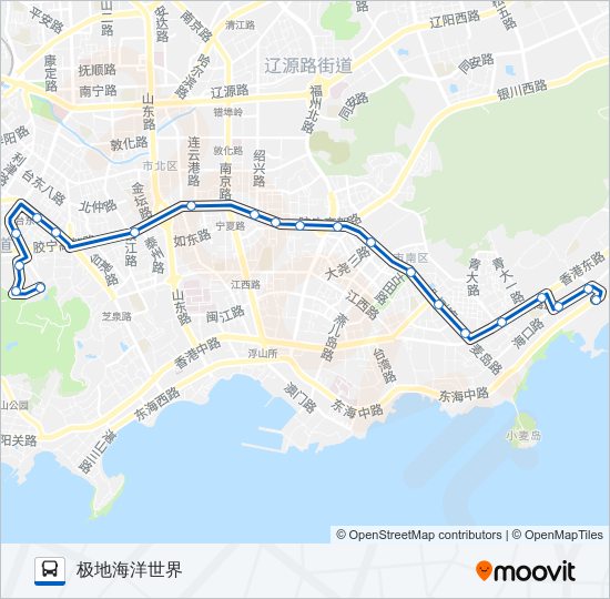 11路 bus Line Map