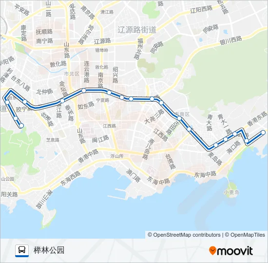 11路 Bus Line Map