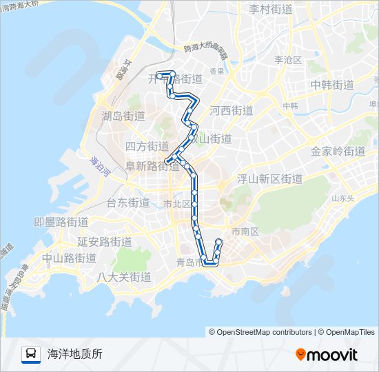 12路 Bus Line Map
