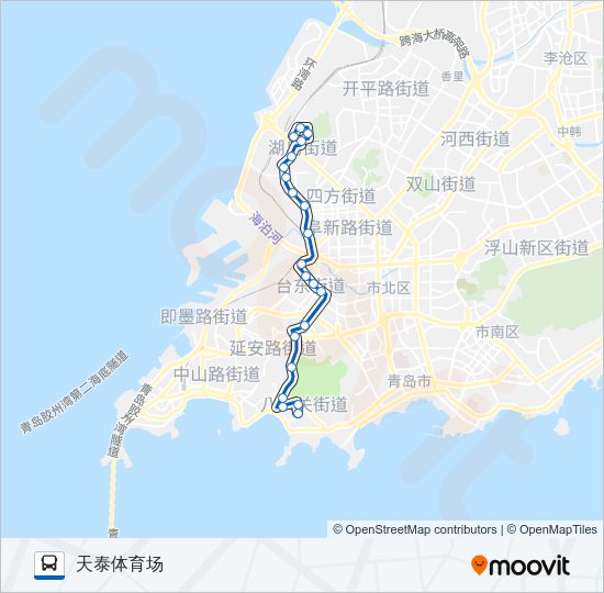 15路 Bus Line Map