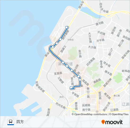 16路 Bus Line Map