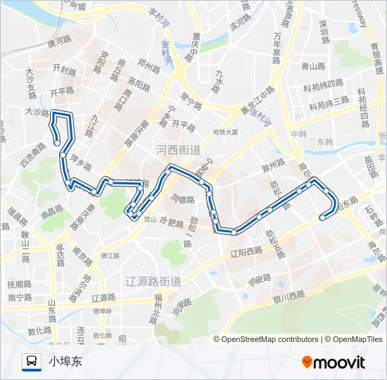 18路 Bus Line Map