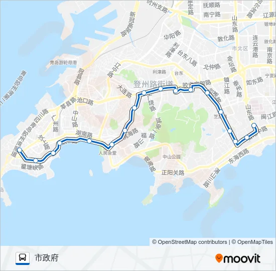25路 Bus Line Map