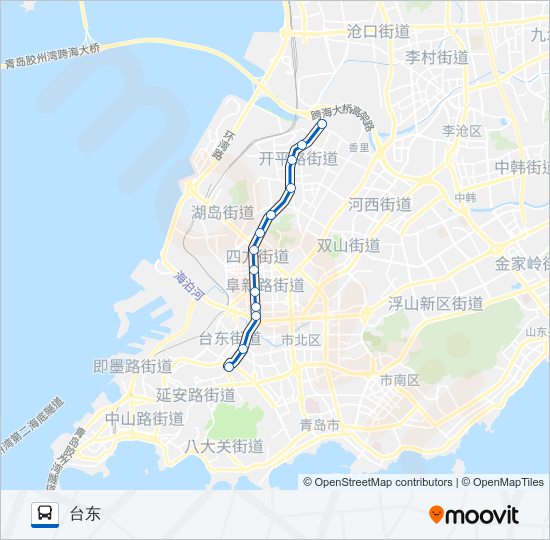 30路 bus Line Map